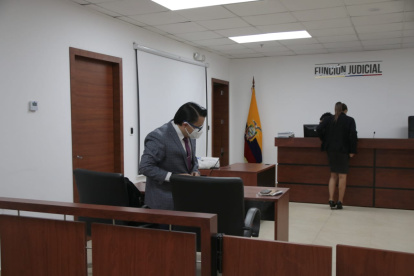 Diligencia. En el Complejo Judicial Norte se realizó la audiencia de acceso a la información en el caso de las vacunas.