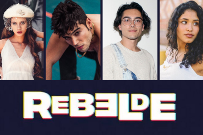 Azul, Jerónimo, Sergio y Claudia.