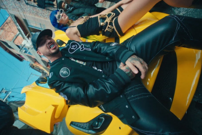 Imagen de su nuevo videoclip Ma G.