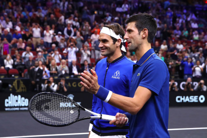 Tanto Djokovic como Federer llevan varios años en la disputa por el liderato mundial.