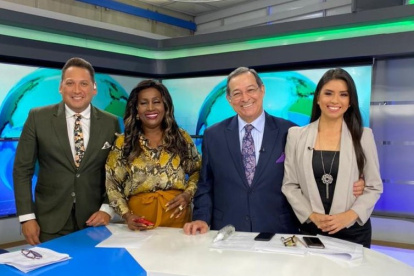 José Luis Arévalo, "La Bombón", Hugo y Rosa Elena Vásconez.