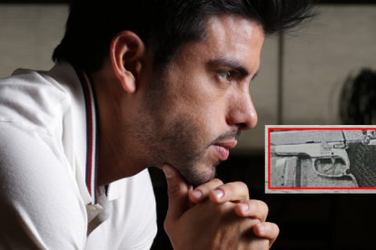 La búsqueda del arma de fuego 9 milímetros se realizaba desde hace 15 días atrás.