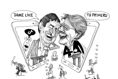 El voto se pelea en las redes sociales...