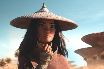 Escena de Raya y el último dragón