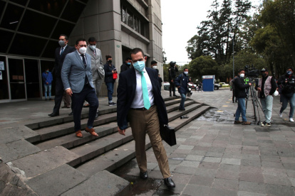 Defensa. Juan Pablo Albán, uno de los abogados en el caso de Yunda.