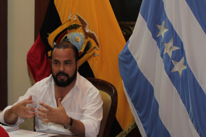 Luis Chonillo es el gobernador de la provincia del Guayas.