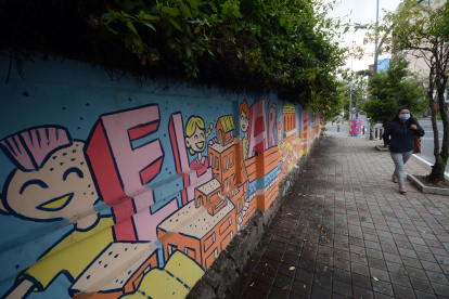 Las galerías itinerantes son parte de la propuesta para darle vida al barrio y atraear a los visitantes.