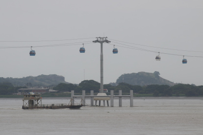 La protección de la Aerovía, que según la ATM esta resiste un impacto de 1.000 toneladas.