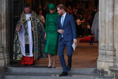 Los duques de Sussex, Enrique y Meghan.