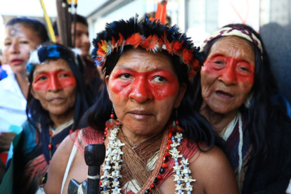 Las mujeres indígenas afirman que los recursos se siguen extrayendo sin que los indígenas hayan dado su consentimiento y sin que se respete su derecho a la autodeterminación.