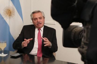 El presidente argentino asumió el cargo en diciembre de 2019.