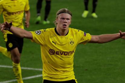 Erling Haaland es el jugador del momento en la Liga de Campeones.