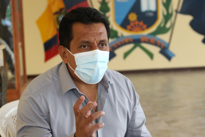 Elvis Chuchuca, gerente general de la Empresa de Movilidad y Tránsito de Durán.