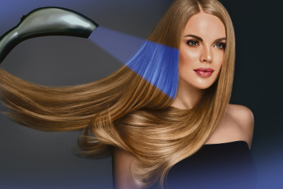 Tratamiento capilar con luz led.