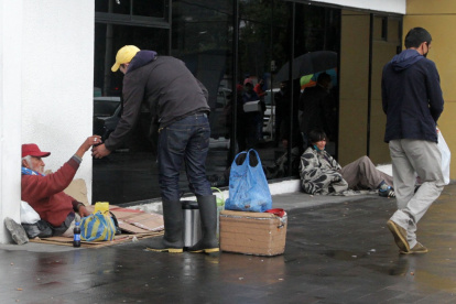 Los casos de mendicidad se incrementaron desde finales del año pasado.