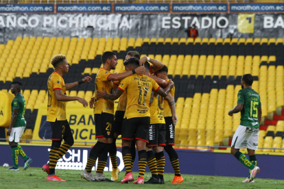 Damián Díaz marcó el primer tanto del partido.