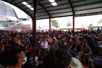 La Conaie sesionó el pasado 10 de marzo en Guaranda para adoptar medidas en materia electoral y otros temas.