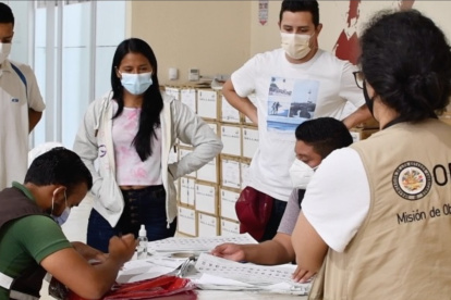 La Organización de Estados Americanos (OEA) ultima los preparativos para la conformación de una nueva Misión de Observación Electoral (MOE) que desplegará en Ecuador para la segunda vuelta presidencial.