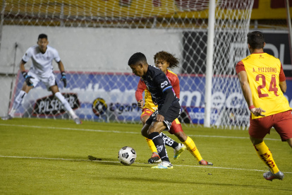 Pedro Vite, jugador de Independiente del Valle, fue figura ante Aucas.