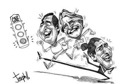 A correr tras el voto.