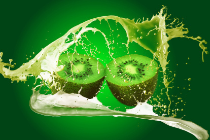 Kiwi, fruta refrescante