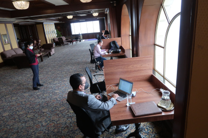 Mutación. Desde septiembre del año pasado, el Bankers Club readecuó los espacios que utilizaba para hacer eventos, para atender la demanda de emprendedores y ejecutivos.