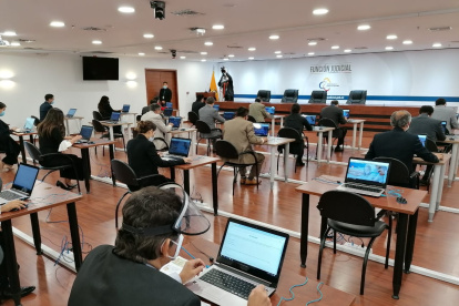 A prueba. La evaluación, según la presidenta de la Judicatura, será igual de “severa” como lo fue con la CNJ.