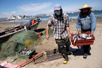 Los niños de la bahía Quintero-Puchuncaví, en pleno litoral central chileno, usan mascarillas desde mucho antes de la llegada del coronavirus: varios episodios de intoxicación provocados por el parque industrial instalado en la zona los ha obligado a vivir una cuarentena anticipada y permanente, sin juegos al aire libre y con una salud deteriorada.
