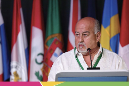 El ministro de Economía y Finanzas, Mauricio Pozo, estuvo presente en Barranquilla (Colombia) el fin de semana pasado.