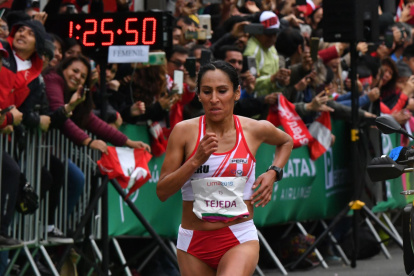 Autoridad. Tejeda es la campeona actual de los Juegos Panamericanos.