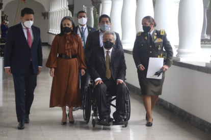 Posesión. Tannya Varela fue posesionada este miércoles como la flamante comandante de la Policía.