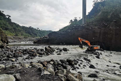 Desde hace 196 días se encuentra detenida  la erosiòn progresiva del río Coca, informó Celec.