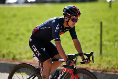 Jornada. Richie llegó en el puesto 22 en la etapa 3 a 01’29” de Adam Yates.