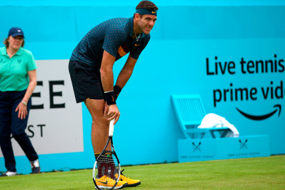 21 meses lleva Delpo sin jugar oficialmente. Su último partido fue en junio de 2019 en el torneo de Queen’s, EE.UU.