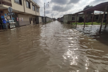 Milagro es uno de los cantones afectados por las lluvias, este año.