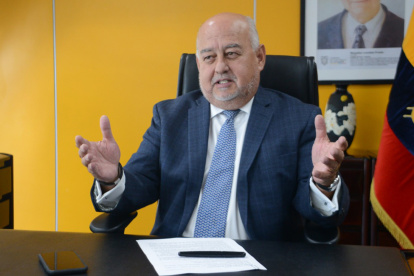 El titular de Economía y Finanzas, Mauricio Pozo, llegó al cargo en octubre del año pasado.