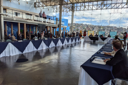 El Concejo de Quito intentó sesionar en el Museo del Agua.