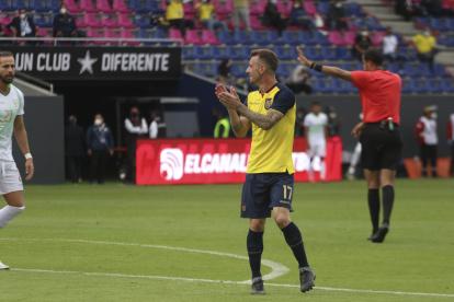 Damián Díaz se mostró satisfecho con lo vivido en su debut con la Tricolor.