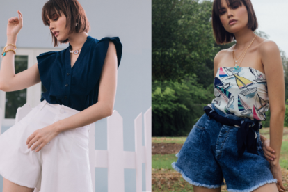 El short campana es una prenda multifuncional.