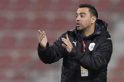 Xavi Hernández llegó en 2015 al cuadro catarí y desde 2019 dirige.