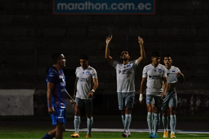 Los azules giraron el marcador en Riobamba. Olmedo comenzó ganando, pero al final terminó 1-3.