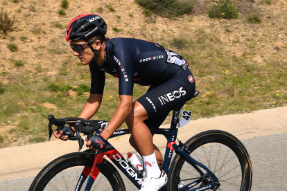 Debut. Richie tuvo en la Volta a Catalunya su primer prueba internacional del año.