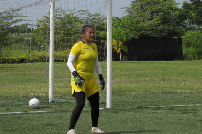 Nadia Molina espera ganarse la titularidad en el arco del conjunto amarillo.