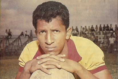 Alfonso Quijano, en su época de jugador, donde fue uno de los puntales de Barcelona.