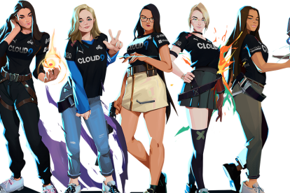 Cloud9 White, roster femenino de Cloud9, conquistó la VCT Game Changers sin perder un solo mapa.