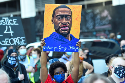 La figura George Floyd, se ha convertido en la representación de la lucha a favor de los derechos civiles.