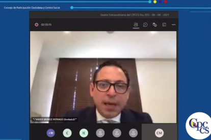 El plan de trabajo de Muñoz apunta a cuatro ejes, entre los que consta la lucha contra la corrupción.