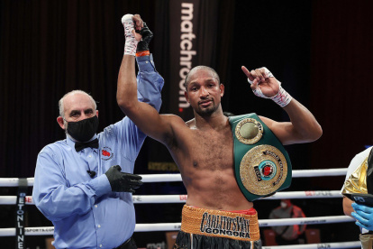 Góngora se convirtió el año pasado en el primer y único campeón mundial de boxeo profesional ecuatoriano.