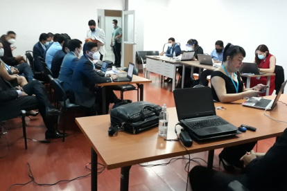 En el primer día de la diligencia, la Fiscalía presentó a tres testigos, uno de ellos el policía que elaboró el parte de la denuncia ciudadana.