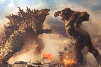 Godzilla y Kong, dos de las fuerzas más poderosas de un planeta habitado por aterradoras criaturas, se enfrentan en un espectacular combate que sacude los cimientos de la humanidad.